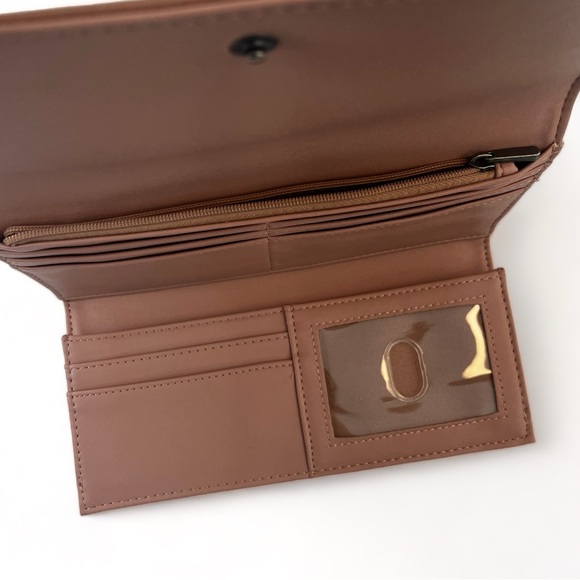 ⭐️ 4/$25 Universal Thread Women’s Tri-Fold Wallet Zipper Coin Pocket - Picture 6 of 9